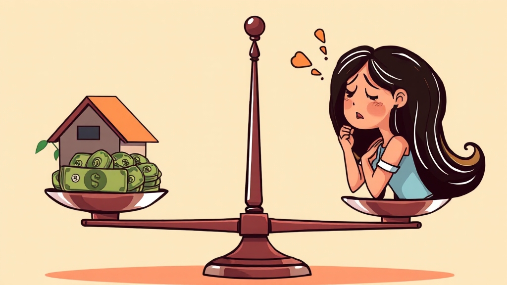 종신보험, 유지 vs 해지? (cartoon 스타일)