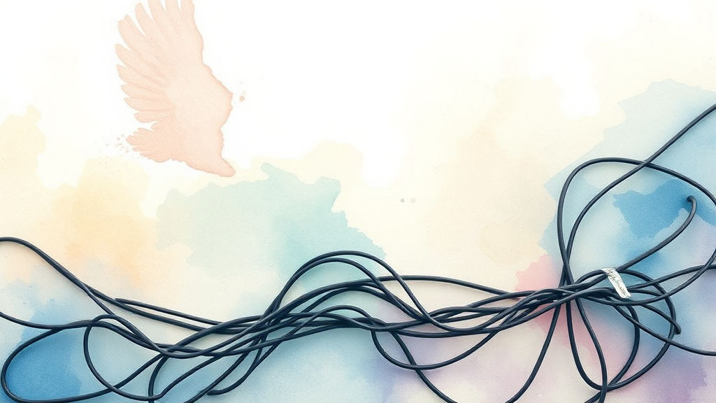 대환대출, 무엇일까요? (watercolor 스타일)