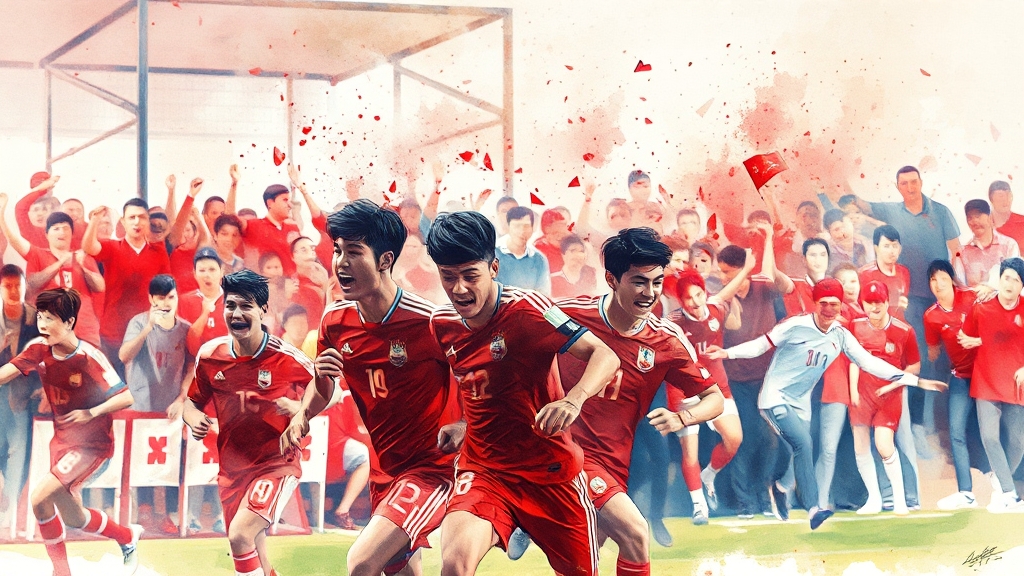 ⚽️ 월드컵 예선 경기 분석 (watercolor 스타일)