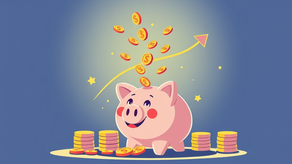 월급 외 수입 늘리기 (illustration 스타일)