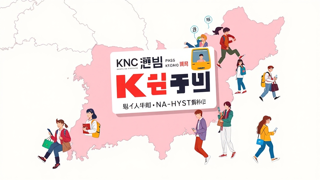 K패스, 누가 신청할 수 있나요? (cartoon 스타일)