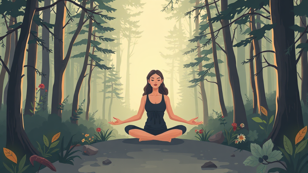 장 건강 & 면역력 생활 습관 (illustration 스타일)