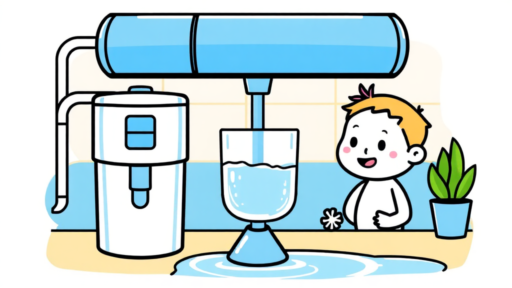 직접 교체 vs 방문 관리: 장단점 비교 (cartoon 스타일)