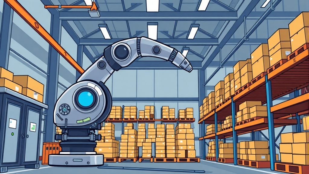 티엑스알로보틱스의 경쟁력 및 시장 전망 (cartoon 스타일)