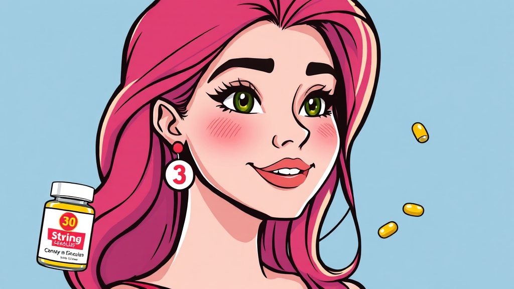 코엔자임Q10, 왜 섭취해야 할까요? (cartoon 스타일)