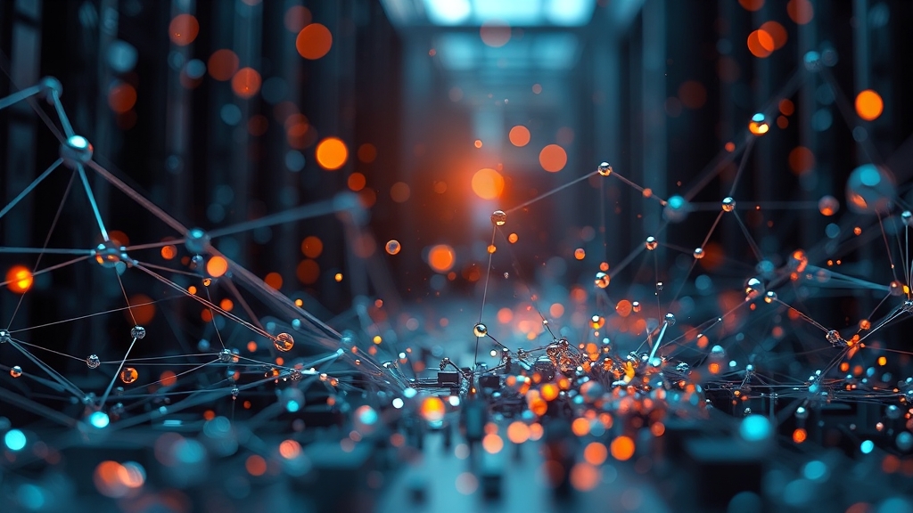 양자컴퓨터란 무엇일까요? (realistic 스타일)