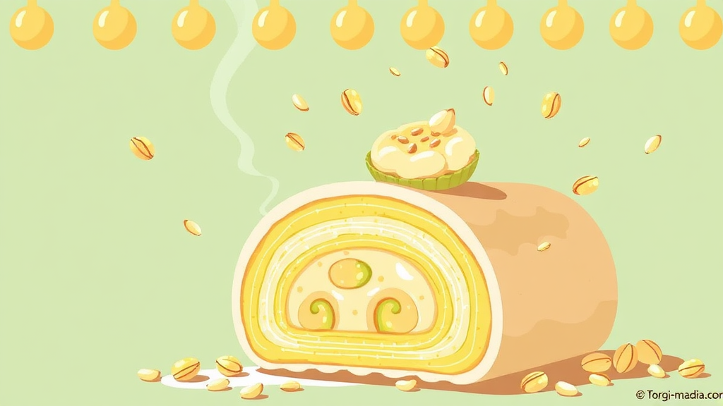 두바이 쫀득롤: 논란은? (illustration 스타일)