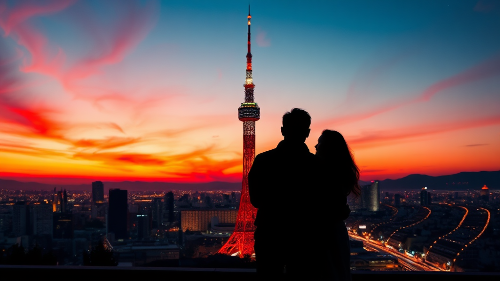 전망대 관람 정보 (realistic 스타일)