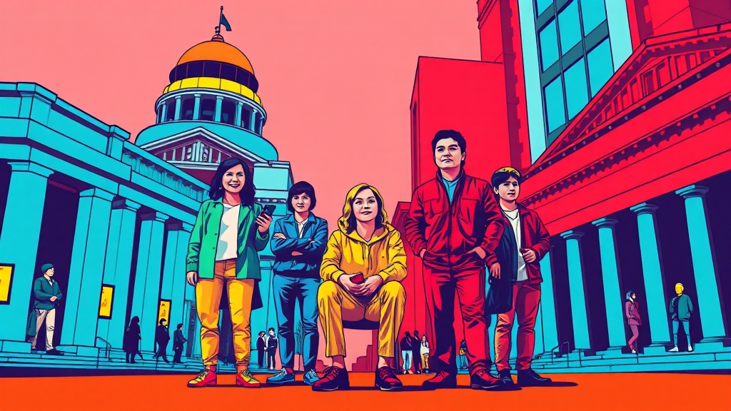 부정수급 사례 및 예방 (popart 스타일)