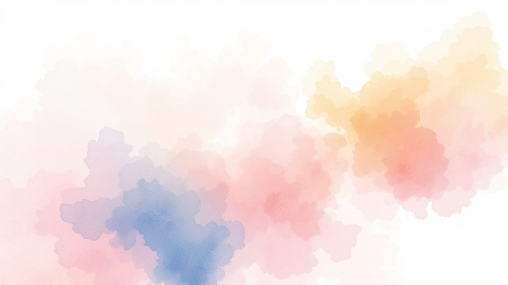 교육디지털 원패스 활용 팁 (watercolor 스타일)