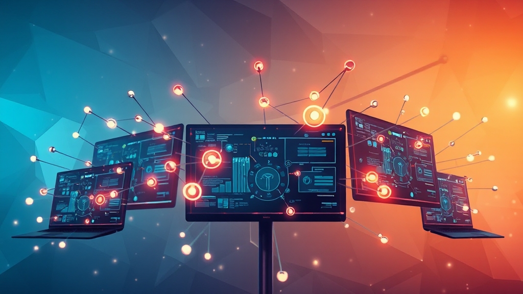 n8n 주요 기능 및 장점 (illustration 스타일)