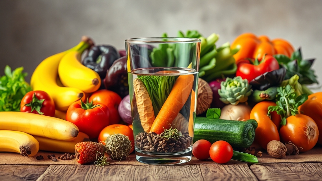 식이섬유 섭취법 & 권장량 (realistic 스타일)