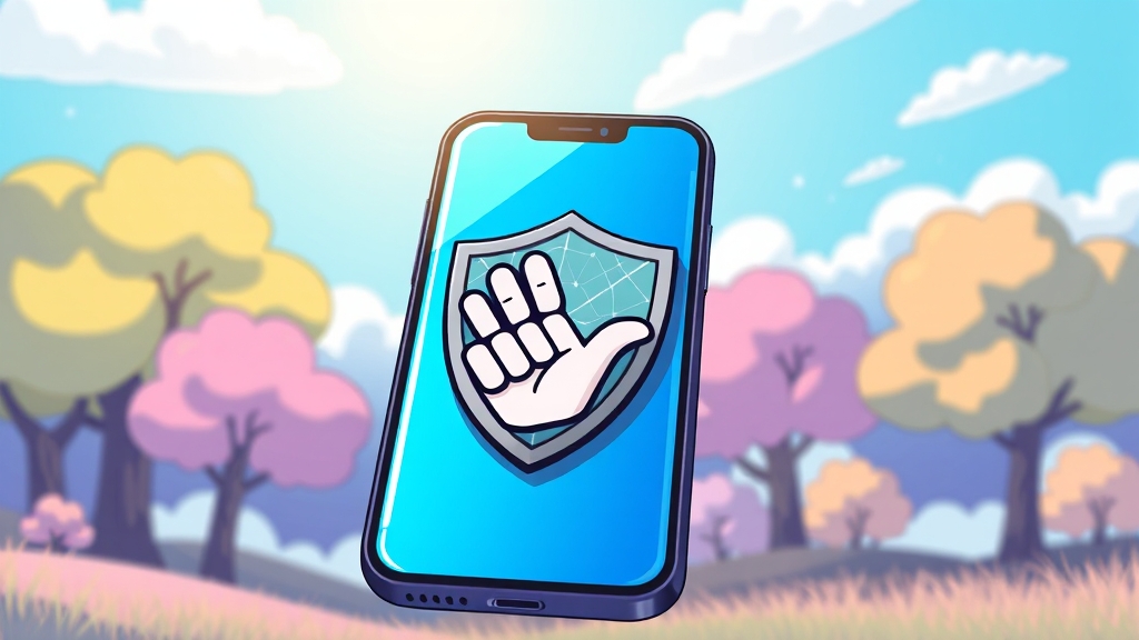 안심하세요! PASS 앱이 있으니까요! (cartoon 스타일)