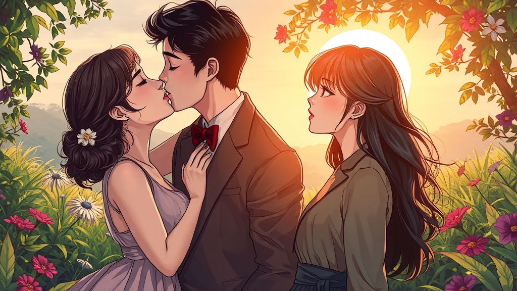이세계, 로맨스, 스릴러: 여름방학 맞춤 웹툰으로 무료함을 날려버리세요! (realistic 스타일)
