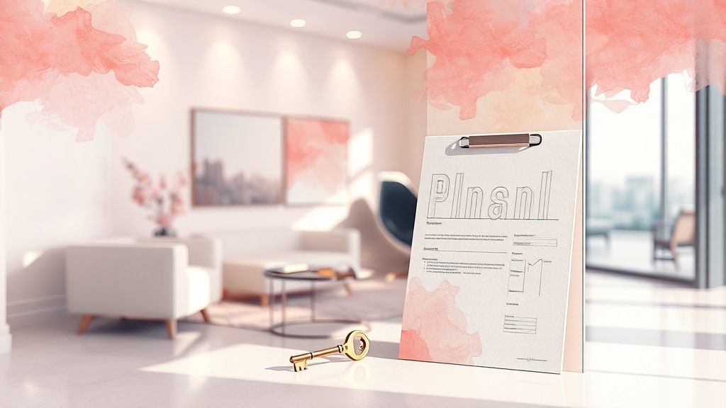 공간임대 사업, 어떻게 시작해야 할까요? (watercolor 스타일)