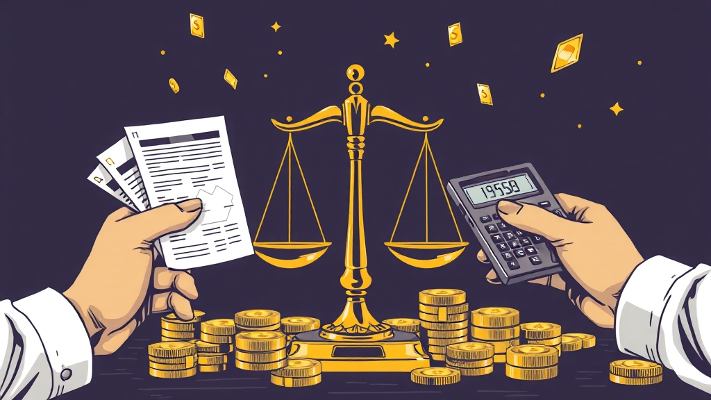 금 투자 시 세금 관련 필수 유의사항 (illustration 스타일)