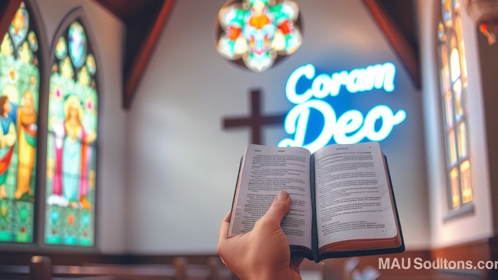 현대 교회의 과제 (watercolor 스타일)