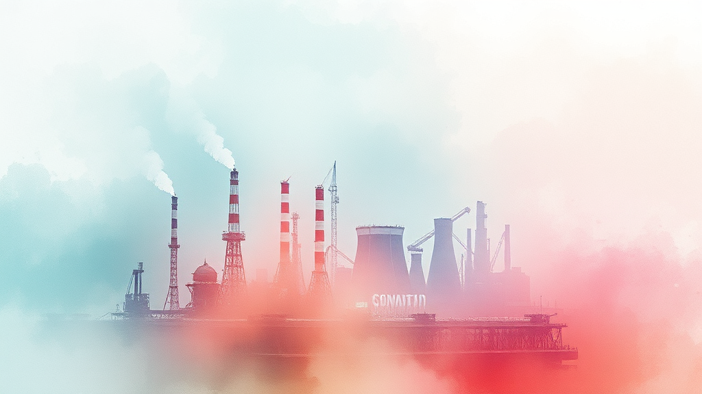 문화 및 산업: 최신 문화 트렌드와 산업 동향 (watercolor 스타일)