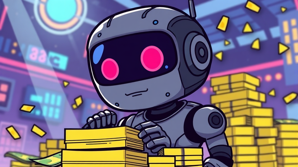 AI 부업, 대체 뭘까? (cartoon 스타일)