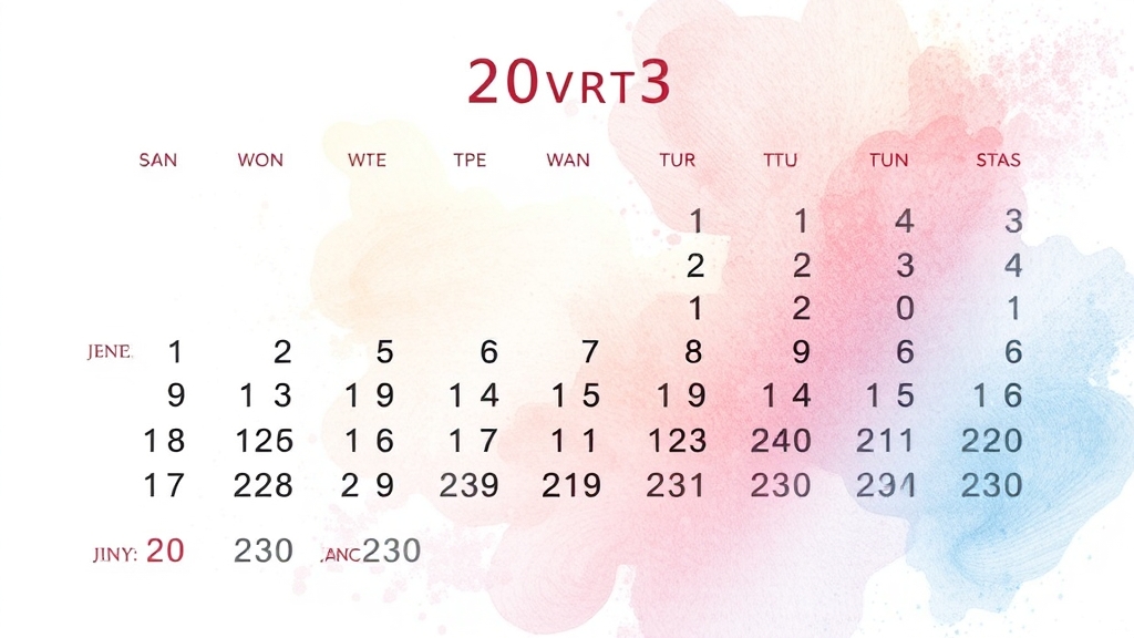 연차수당 계산 꿀팁 (watercolor 스타일)