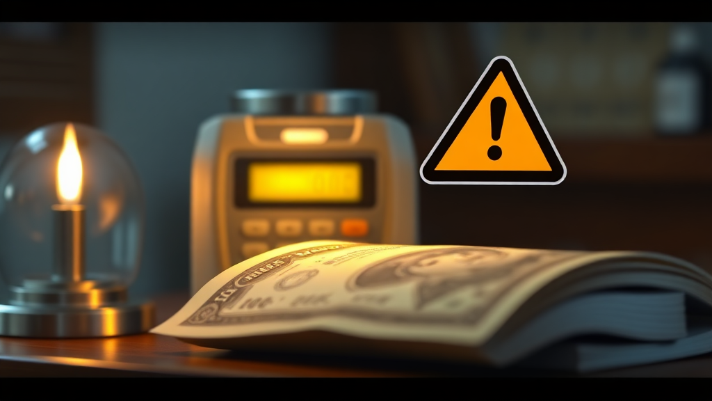 휴면예금 조회 시 주의사항 (realistic 스타일)