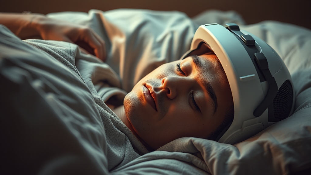 기면증 진단 및 검사 과정 (realistic 스타일)