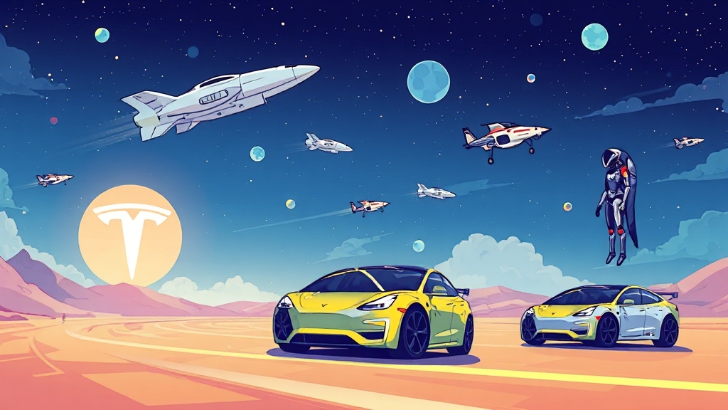 관련 기업 분석 (cartoon 스타일)