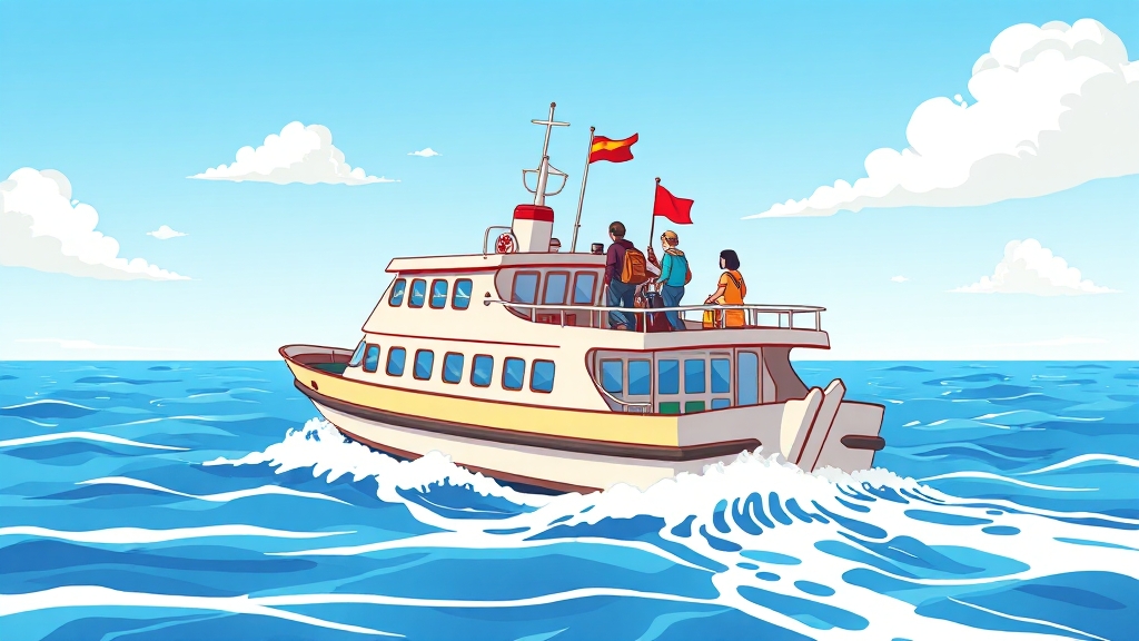 결론: 욕지도로 떠나자! (cartoon 스타일)