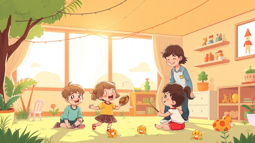 2026년 유보통합, 무엇이 달라지나요? (illustration 스타일)