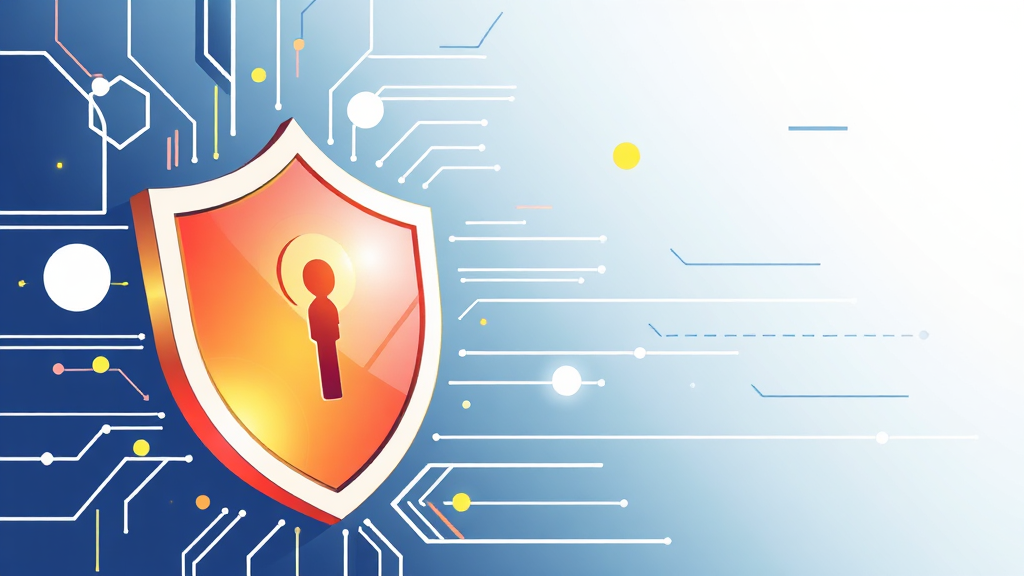 개인정보 보호 추가 조치 (illustration 스타일)