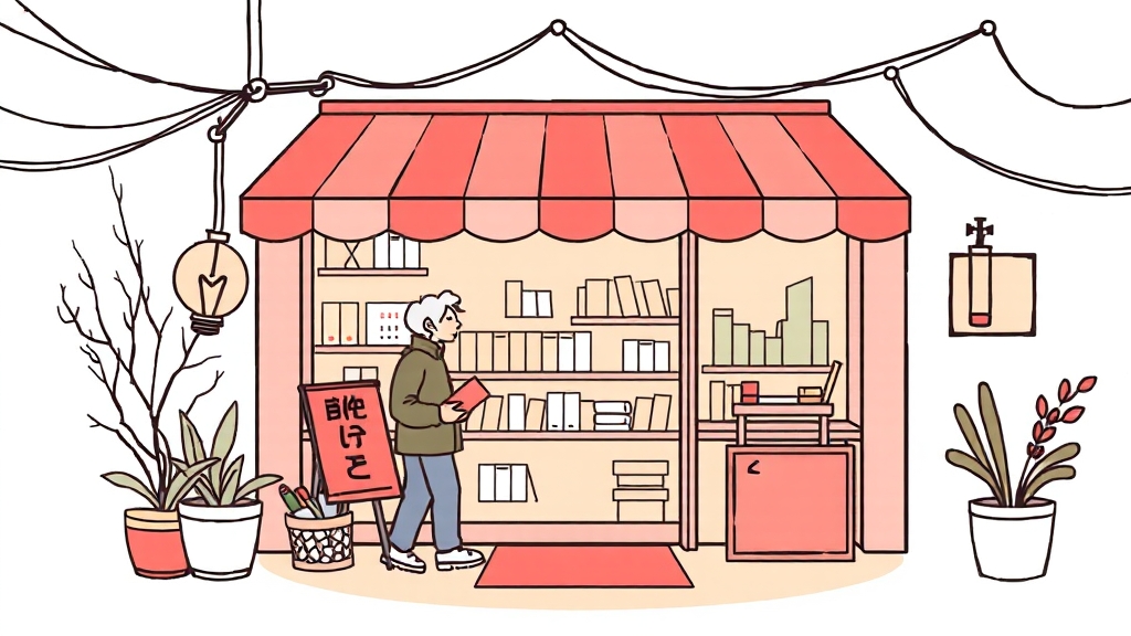 사장님사이트 회원가입 및 입점 방법 (illustration 스타일)