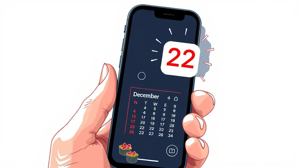 iOS 26.2 정식 버전 출시 예상 시기 (illustration 스타일)