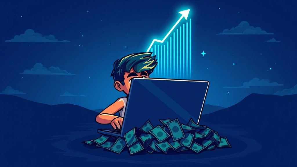 왜 자동화 부업일까? (cartoon 스타일)