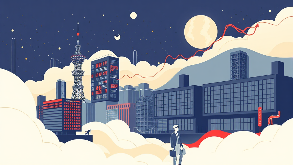 코스피 급등 배경: 왜 갑자기 올랐을까? (illustration 스타일)