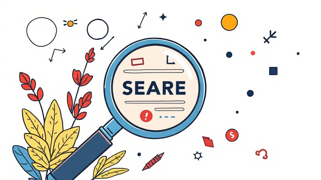 AI 검색, 정확도 높이는 방법은? (illustration 스타일)