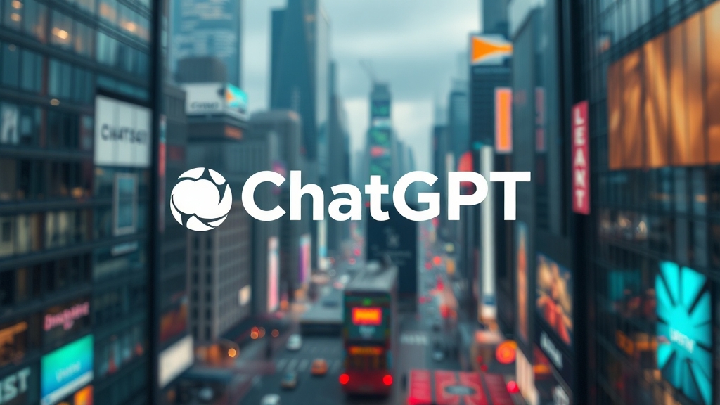 챗GPT 생태계 확장 및 사용자 증가 추세 (realistic 스타일)