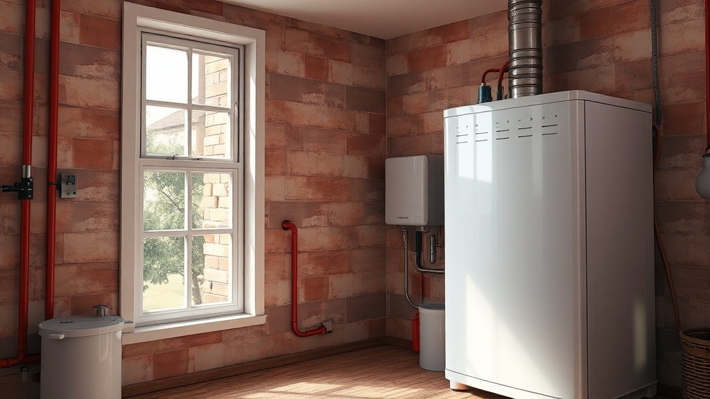 보일러, 문제 있나? 자가 점검 해보자 (realistic 스타일)