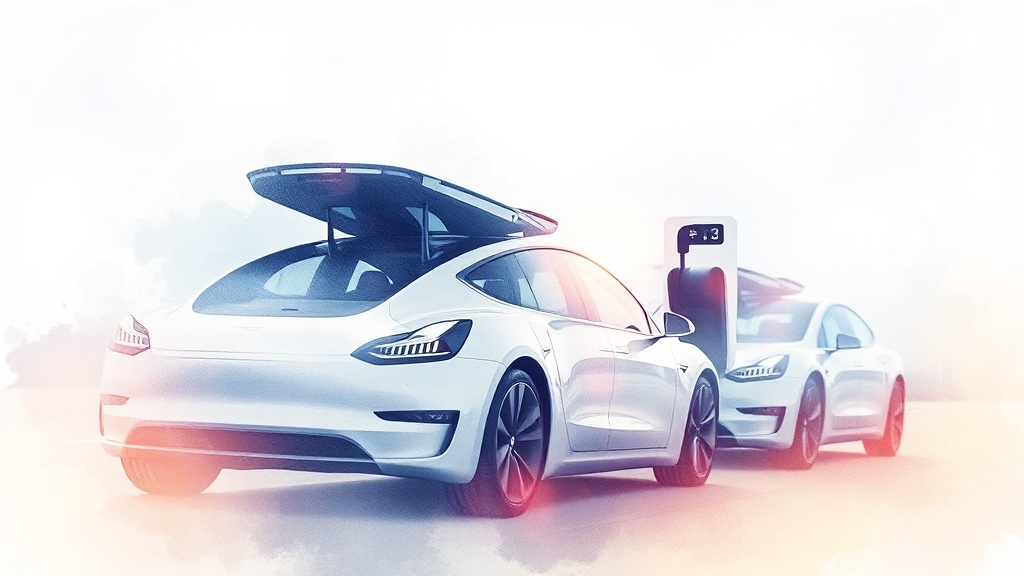 모델별 세금 감면 및 보조금 (watercolor 스타일)