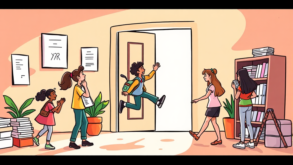 신청 방법 및 절차: 고용24 활용 (cartoon 스타일)