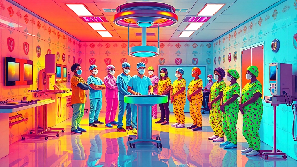 백내장 수술 비용 (popart 스타일)