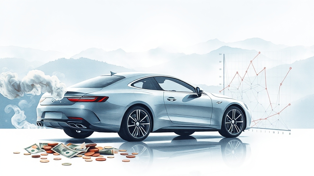 자동차담보대출이란? (watercolor 스타일)