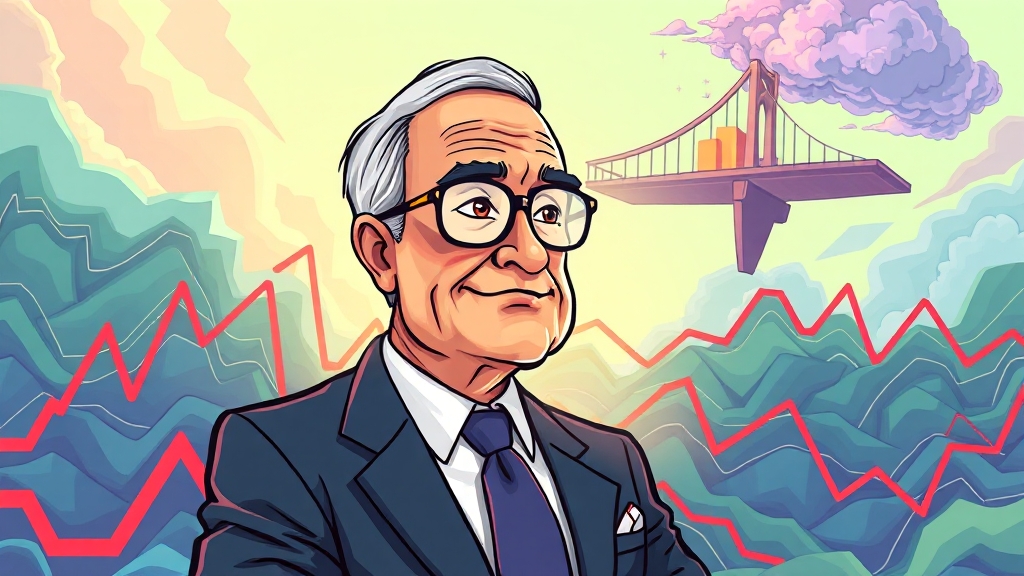 투자 전략에 미치는 영향 (cartoon 스타일)