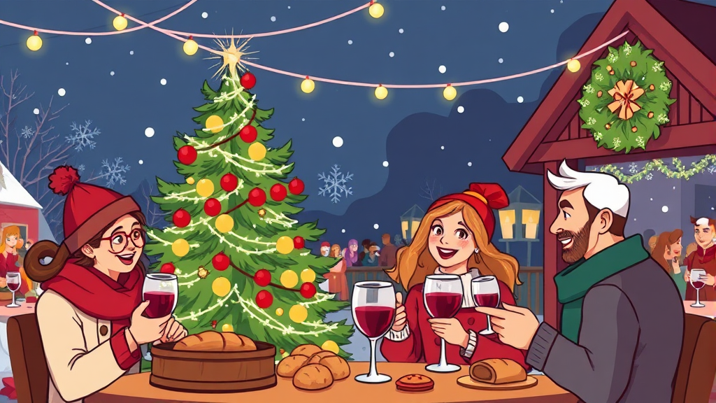 먹거리 및 즐길 거리 (cartoon 스타일)