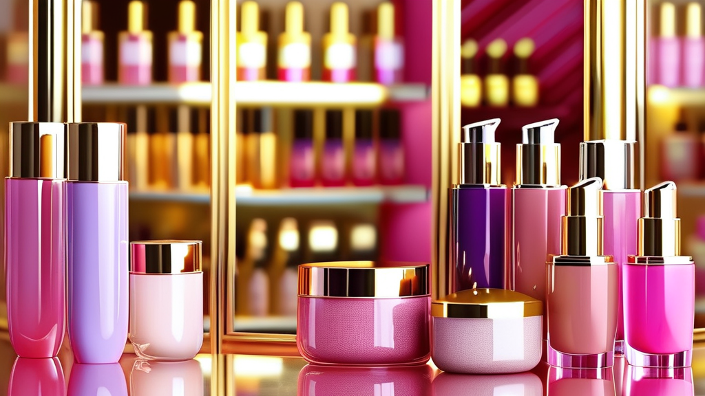 화장품 아울렛, 왜 반값일까? (realistic 스타일)