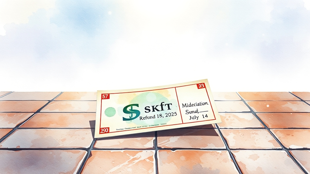 SKT 위약금 환급: 핵심 정보 정리 (watercolor 스타일)