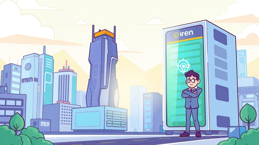 아이렌 CEO 반박, 자신감 표명 이유는? (cartoon 스타일)