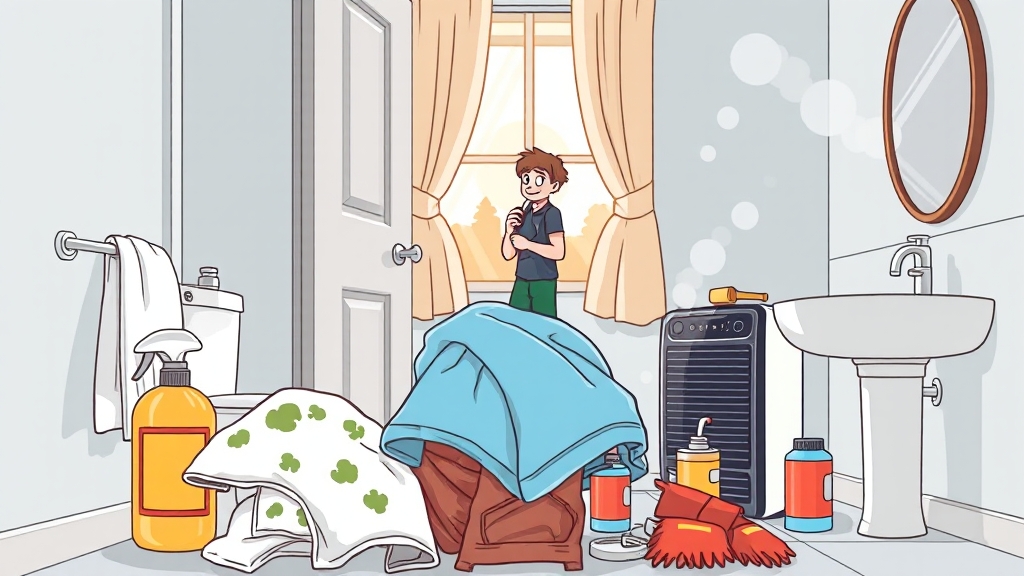 곰팡이 예방, 추가 꿀팁! (cartoon 스타일)