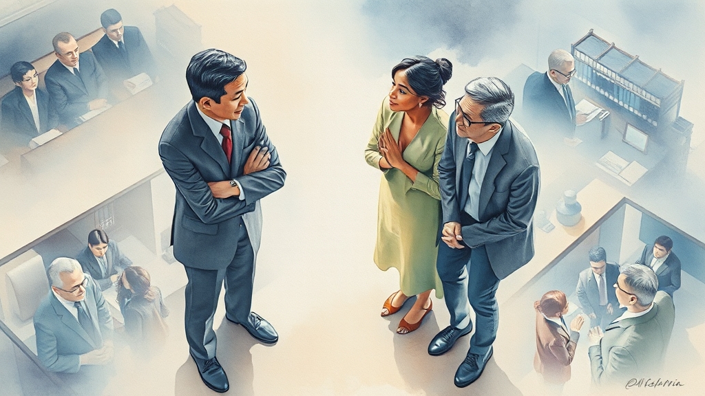 전문가 분석, 실현 가능성은? (watercolor 스타일)