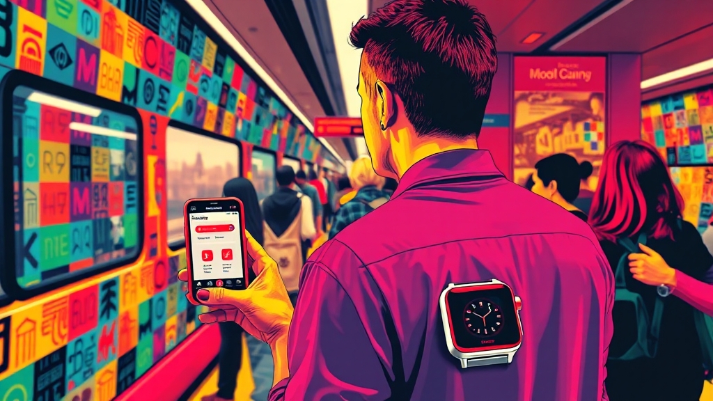 애플페이 교통카드 기능 (popart 스타일)