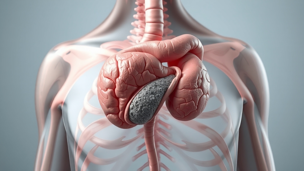 전립선 석회화란? (realistic 스타일)